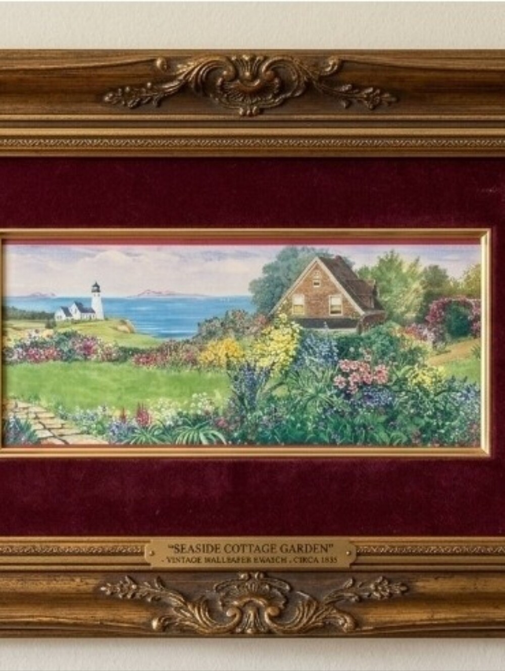 2 Wall Trends Wallpaper Border 10" X 5yd New England, Martha Vineyard? Seaside
